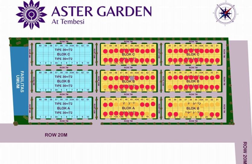 Aster Garden, Spesifikasi Tinggi Harga Terjangkau