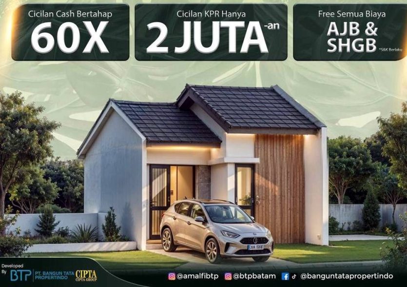 Amalfi Tembesi, Rumah Idaman Strategis & Terjangkau