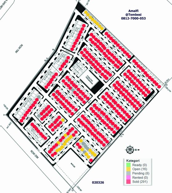 Amalfi Tembesi Mulai 275jt, Cukup Ktp Cicil 60x Flat